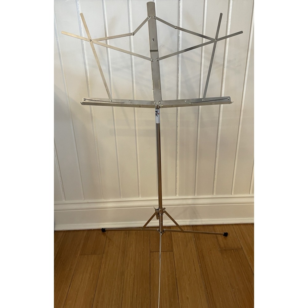 Vic Firth Foldable Metal Music Stand Adjustable Height Tripod Base w Carry Bag